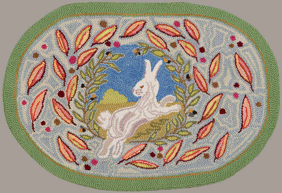 White Rabbit, 28 x 40"